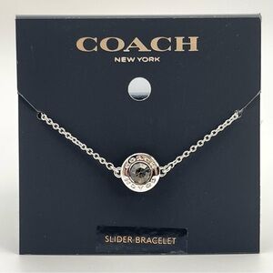 Coach Open Circle Slider Bracelet